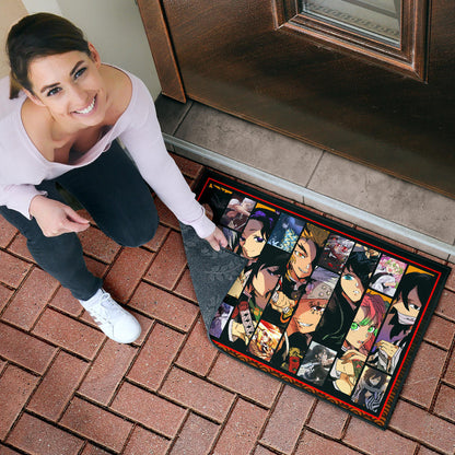 Hashira Strongest Characters Demon Slayer Door Mat Anime Home Decor Custom For Fans NA051001