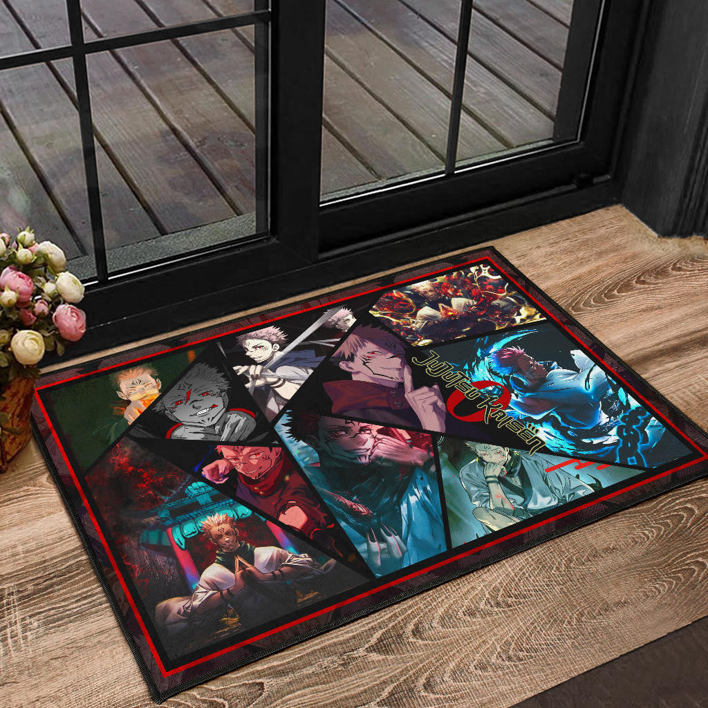 Ryomen Sukuna Jujutsu Kaisen Door Mat Anime Home Decor Custom For Fans NA052303