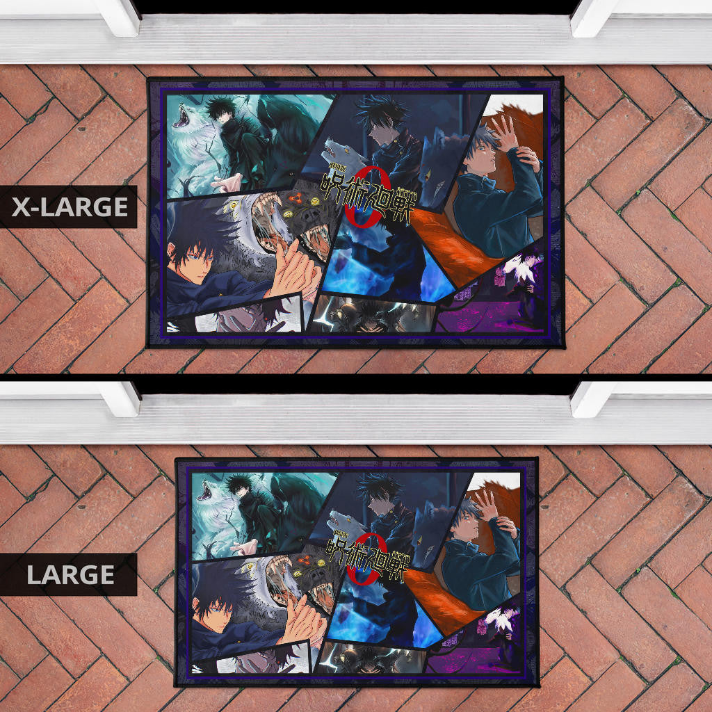 Itadori Yuji Jujutsu Kaisen Door Mat Anime Home Decor Custom For Fans NA052304