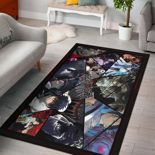 Junpei Yoshino Jujutsu Kaisen Area Rug Anime Home Decor Custom For Fans NA052501