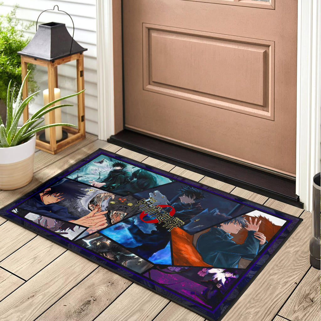Itadori Yuji Jujutsu Kaisen Door Mat Anime Home Decor Custom For Fans NA052304