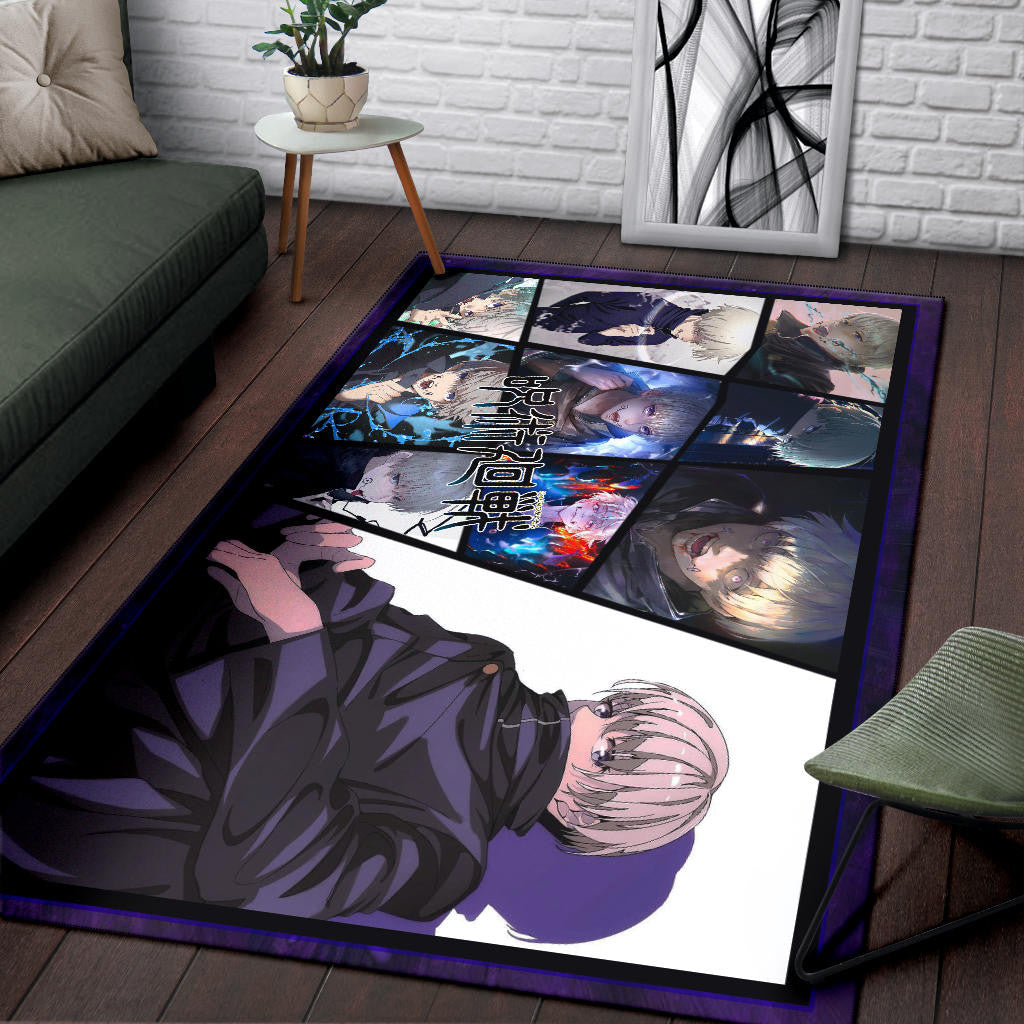 Toge Inumaki Jujutsu Kaisen Area Rug Anime Home Decor Custom For Fans NA052401