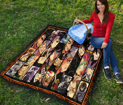 Hashira Strongest Characters Demon Slayer Area Rug Anime Home Decor Custom For Fans NA052001