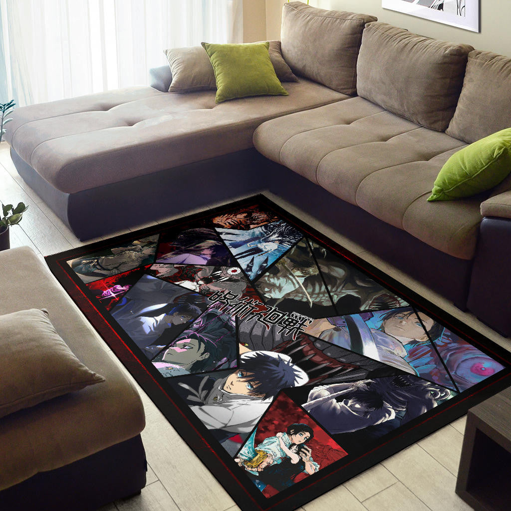 Junpei Yoshino Jujutsu Kaisen Area Rug Anime Home Decor Custom For Fans NA052501