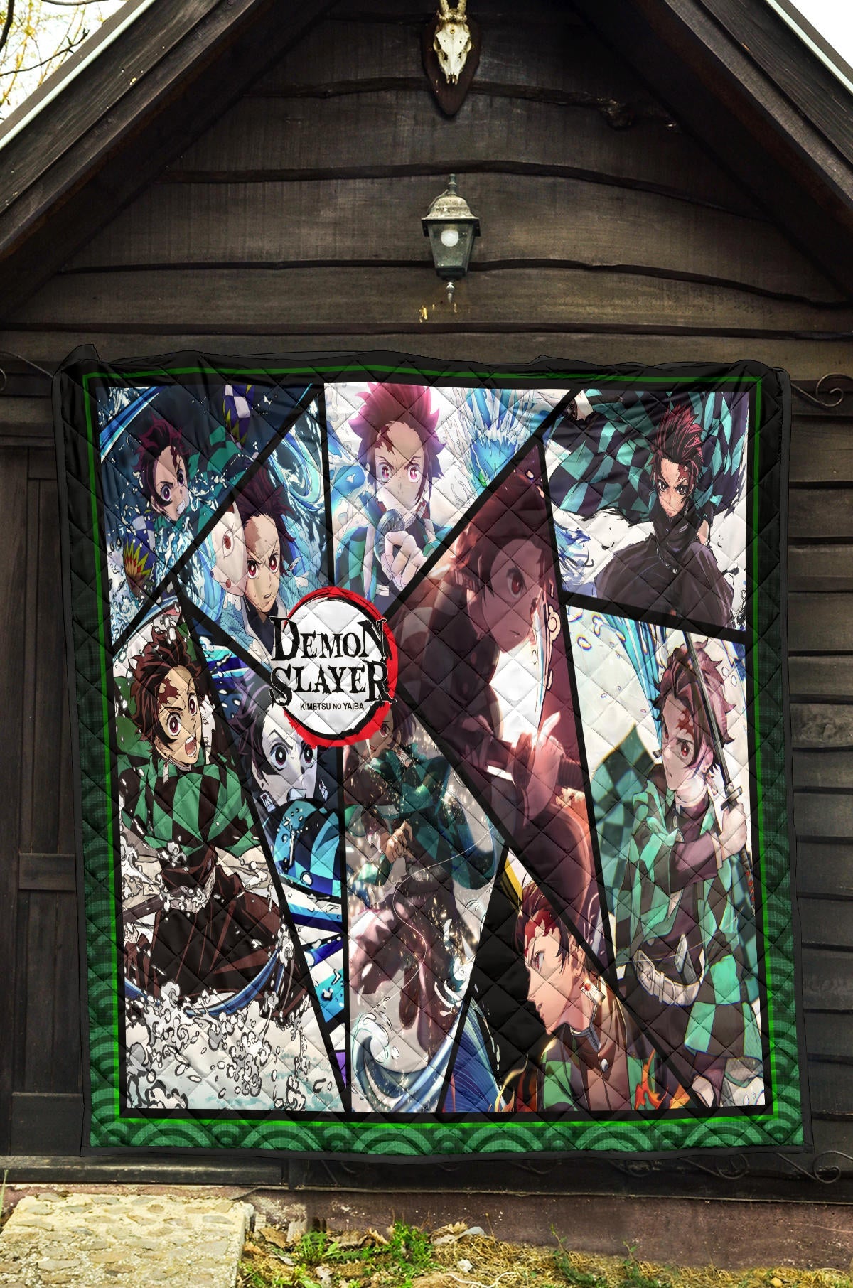 Tanjiro Kamado Demon Slayer Area Rug Anime Home Decor Custom For Fans NA052006