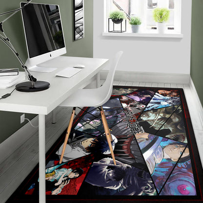 Junpei Yoshino Jujutsu Kaisen Area Rug Anime Home Decor Custom For Fans NA052501