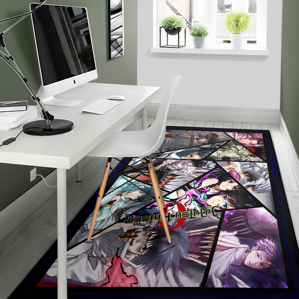 Junpei Yoshino Jujutsu Kaisen Area Rug Anime Home Decor Custom For Fans NA052502