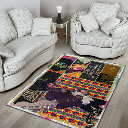 Jimi Hendrix Area Rug Singer Home Decor Custom For Fans NT050601