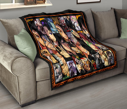 Hashira Strongest Characters Demon Slayer Area Rug Anime Home Decor Custom For Fans NA052001