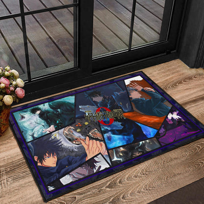Itadori Yuji Jujutsu Kaisen Door Mat Anime Home Decor Custom For Fans NA052304
