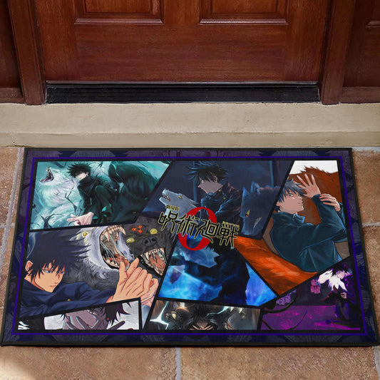 Itadori Yuji Jujutsu Kaisen Door Mat Anime Home Decor Custom For Fans NA052304