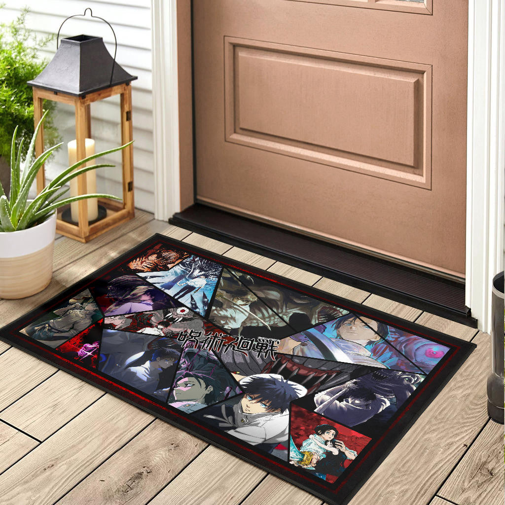 Junpei Yoshino Jujutsu Kaisen Door Mat Anime Home Decor Custom For Fans NA052501