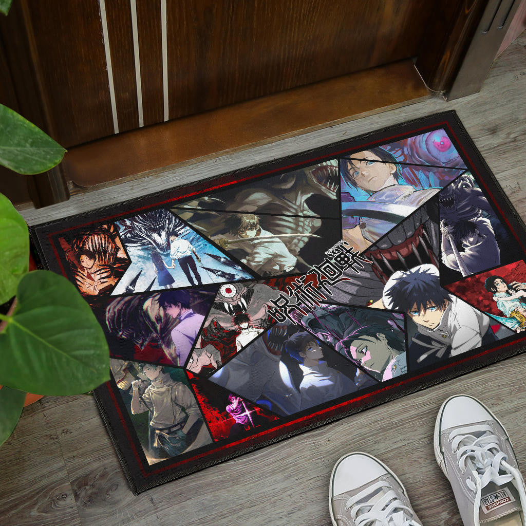 Junpei Yoshino Jujutsu Kaisen Door Mat Anime Home Decor Custom For Fans NA052501