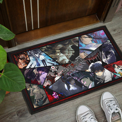 Junpei Yoshino Jujutsu Kaisen Door Mat Anime Home Decor Custom For Fans NA052501