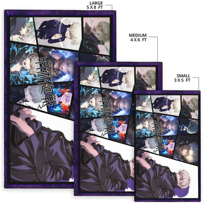 Toge Inumaki Jujutsu Kaisen Area Rug Anime Home Decor Custom For Fans NA052401