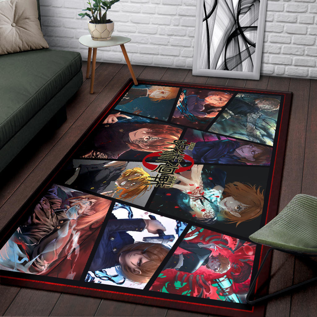 Nobara Kugisaki Jujutsu Kaisen Area Rug Anime Home Decor Custom For Fans NA052404