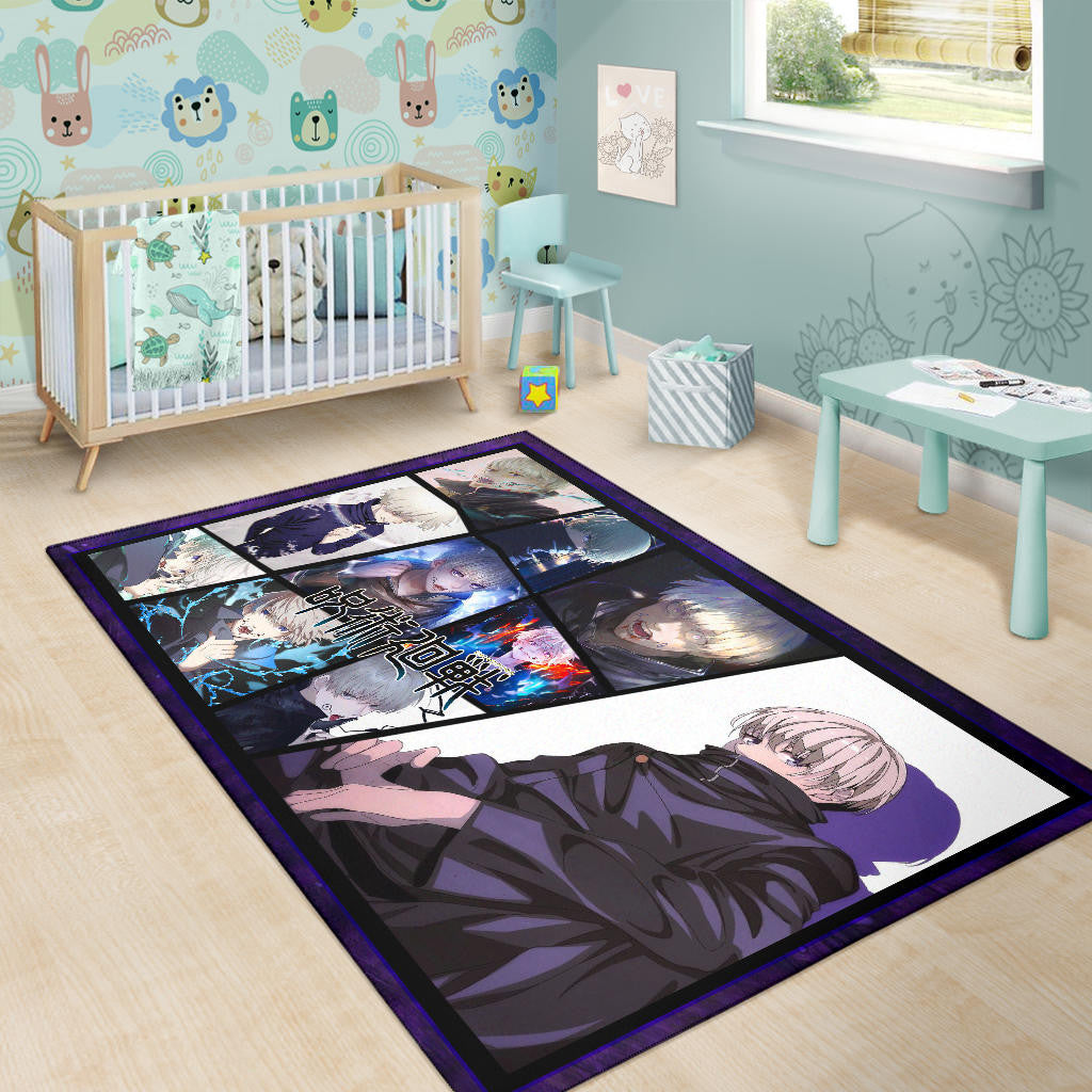 Toge Inumaki Jujutsu Kaisen Area Rug Anime Home Decor Custom For Fans NA052401