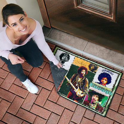 Jimi Hendrix Door Mat Singer Home Decor Custom For Fans NT050602