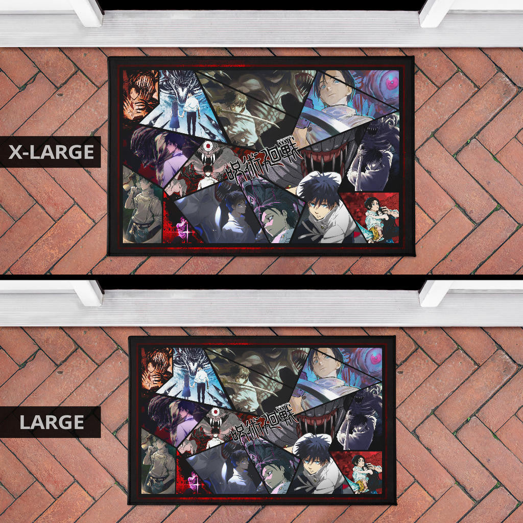 Junpei Yoshino Jujutsu Kaisen Door Mat Anime Home Decor Custom For Fans NA052501