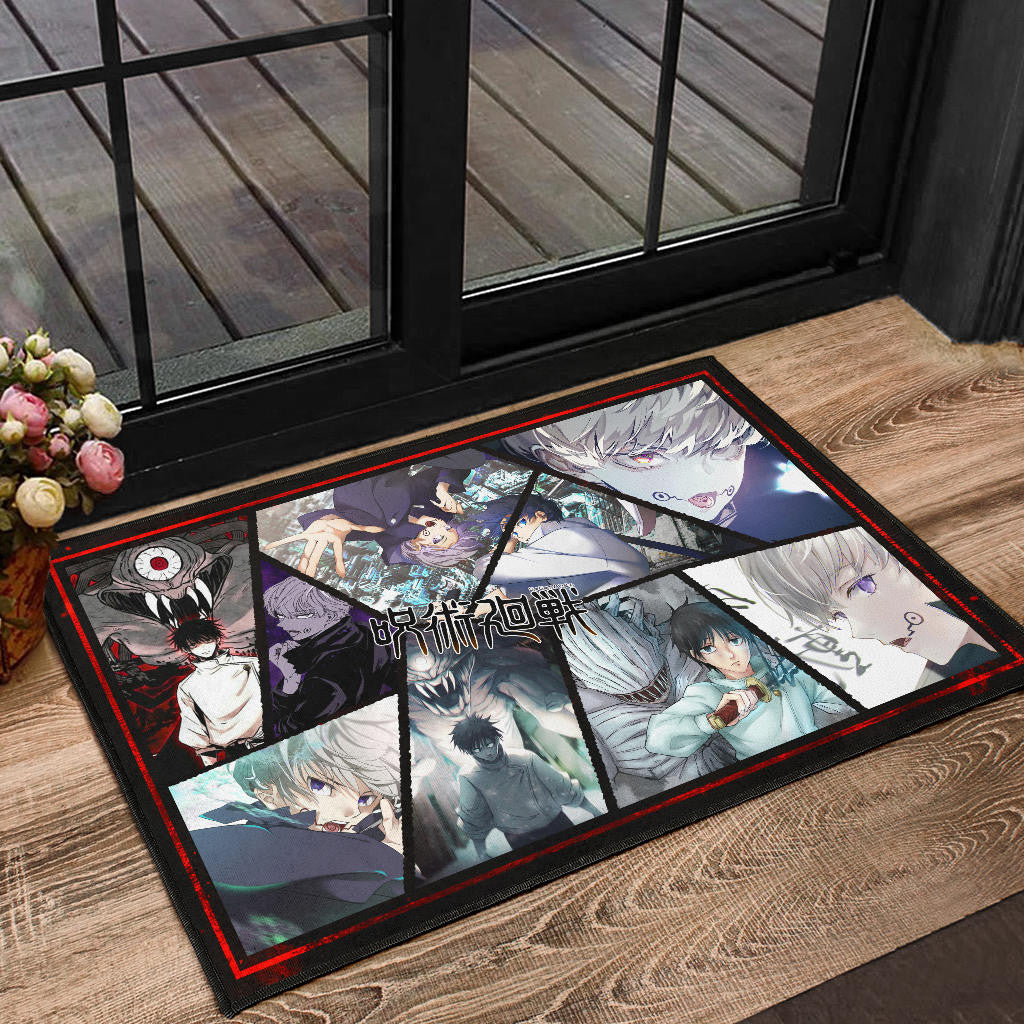 Junpei Yoshino Jujutsu Kaisen Door Mat Anime Home Decor Custom For Fans NA052502