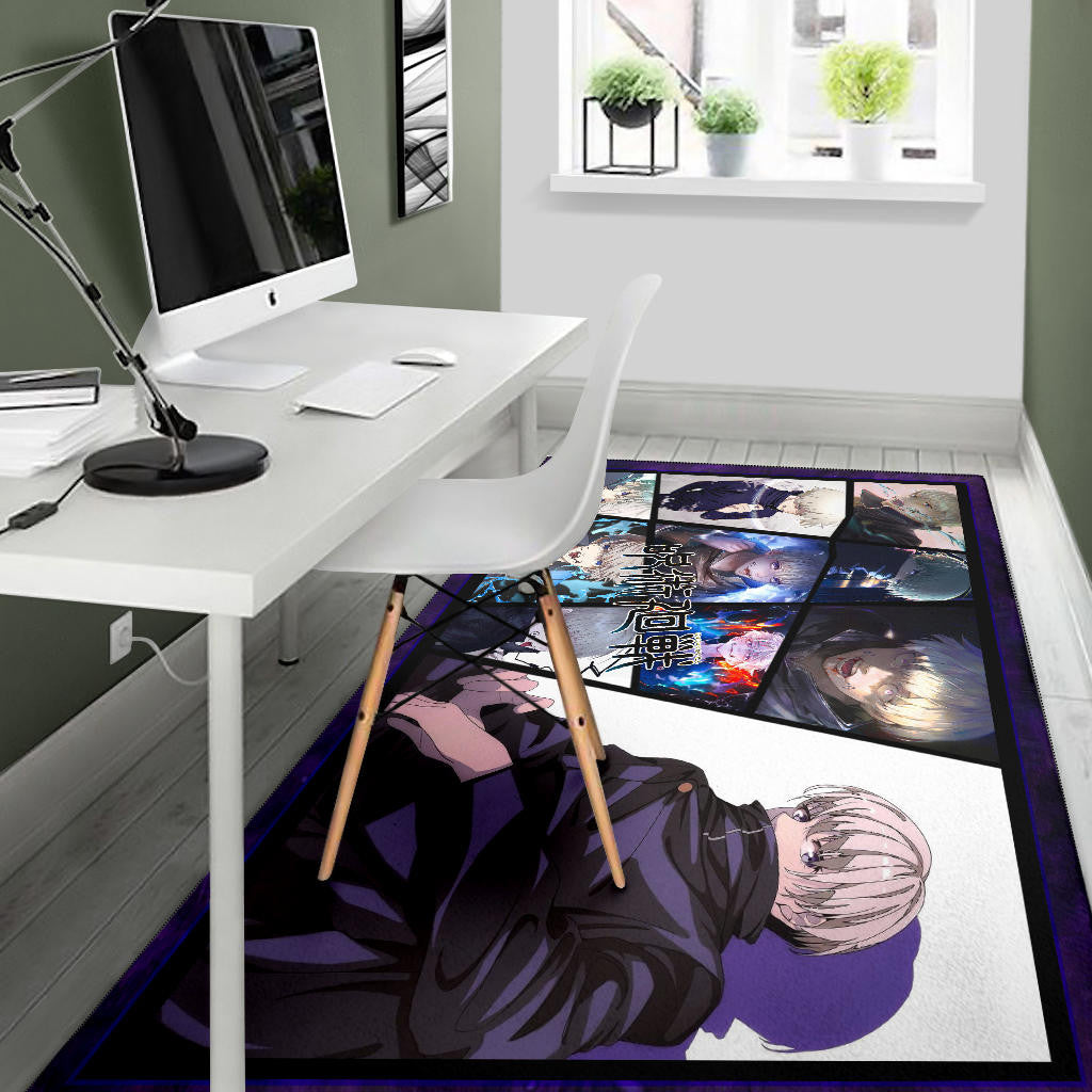 Toge Inumaki Jujutsu Kaisen Area Rug Anime Home Decor Custom For Fans NA052401