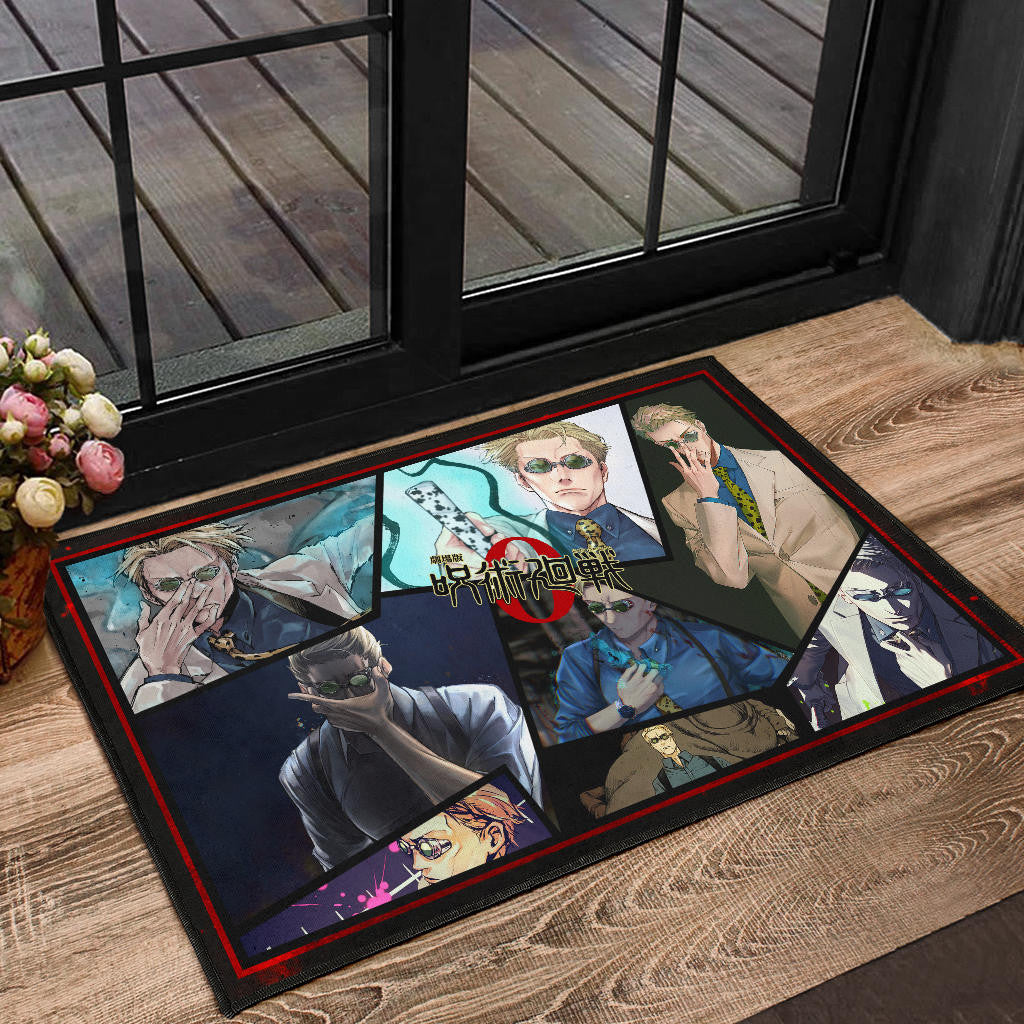 Kento Nanami Jujutsu Kaisen Door Mat Anime Home Decor Custom For Fans NA052504