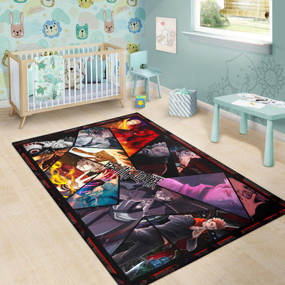 Ryomen Sukuna Jujutsu Kaisen Area Rug Anime Home Decor Custom For Fans NA052301