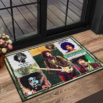 Jimi Hendrix Door Mat Singer Home Decor Custom For Fans NT050602