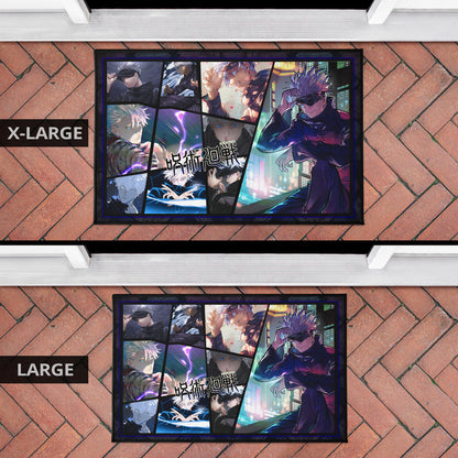 Satoru Gojo Jujutsu Kaisen Door Mat Anime Home Decor Custom For Fans NA052001