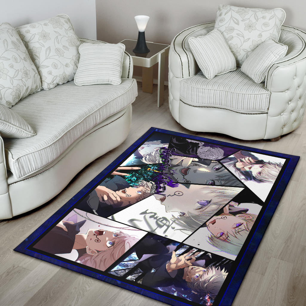 Toge Inumaki Jujutsu Kaisen Area Rug Anime Home Decor Custom For Fans NA052402