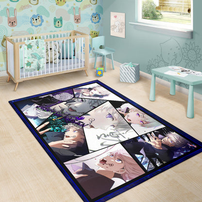 Toge Inumaki Jujutsu Kaisen Area Rug Anime Home Decor Custom For Fans NA052402