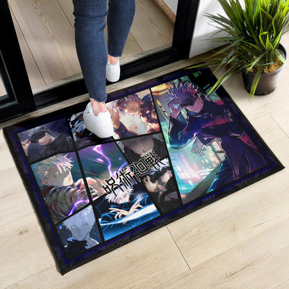 Satoru Gojo Jujutsu Kaisen Door Mat Anime Home Decor Custom For Fans NA052001