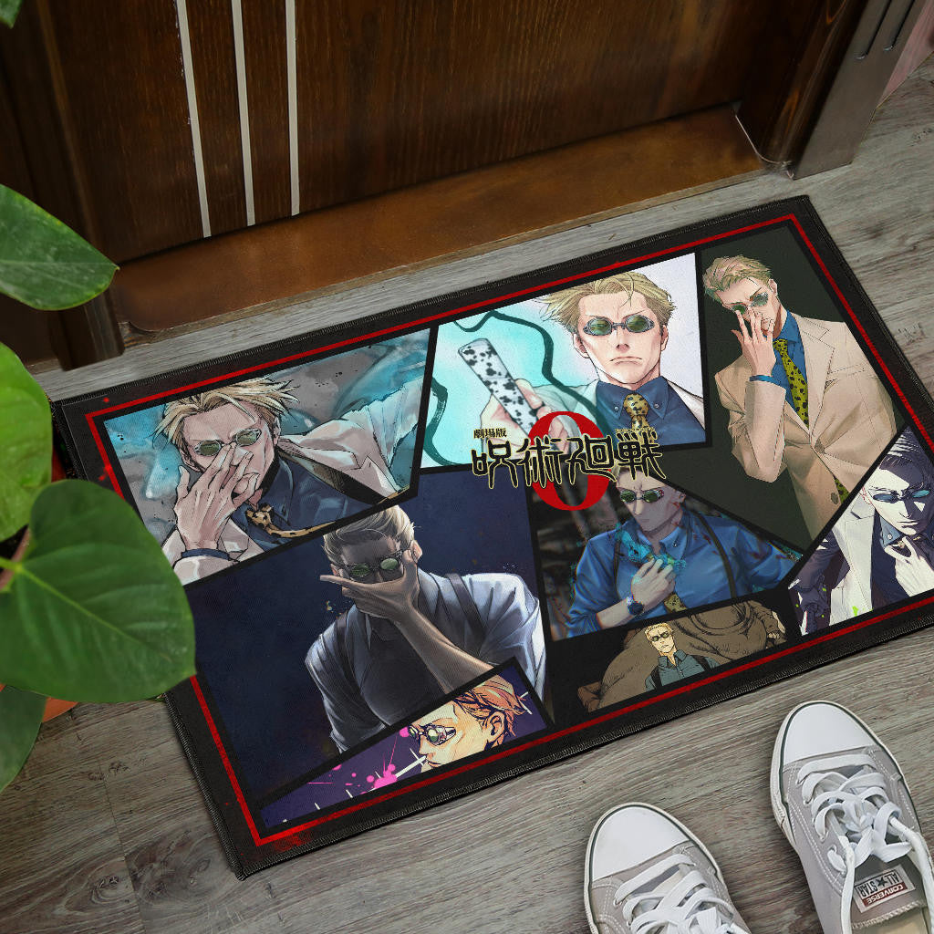 Kento Nanami Jujutsu Kaisen Door Mat Anime Home Decor Custom For Fans NA052504