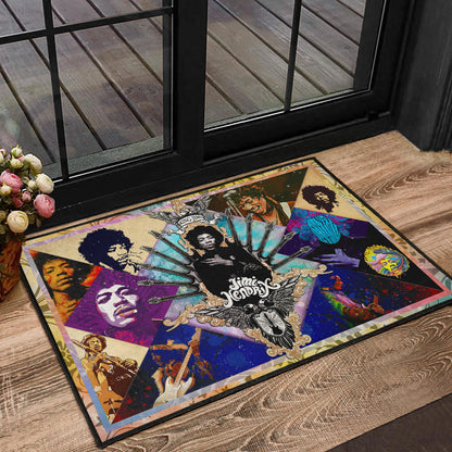 Jimi Hendrix Door Mat Singer Home Decor Custom For Fans NT051001