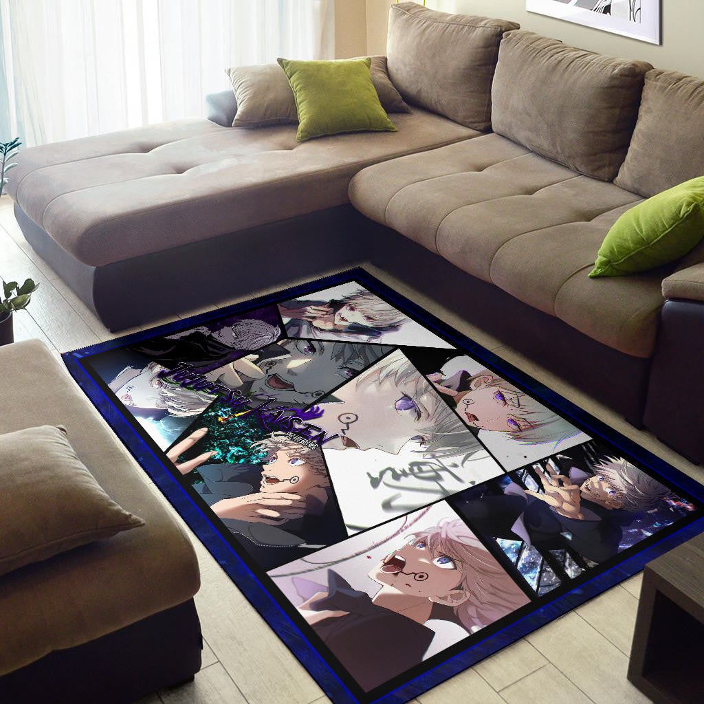 Toge Inumaki Jujutsu Kaisen Area Rug Anime Home Decor Custom For Fans NA052402