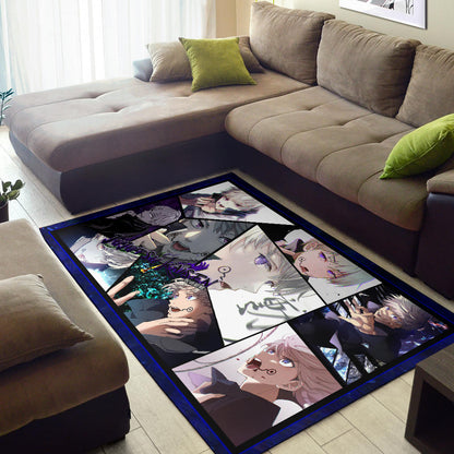 Toge Inumaki Jujutsu Kaisen Area Rug Anime Home Decor Custom For Fans NA052402