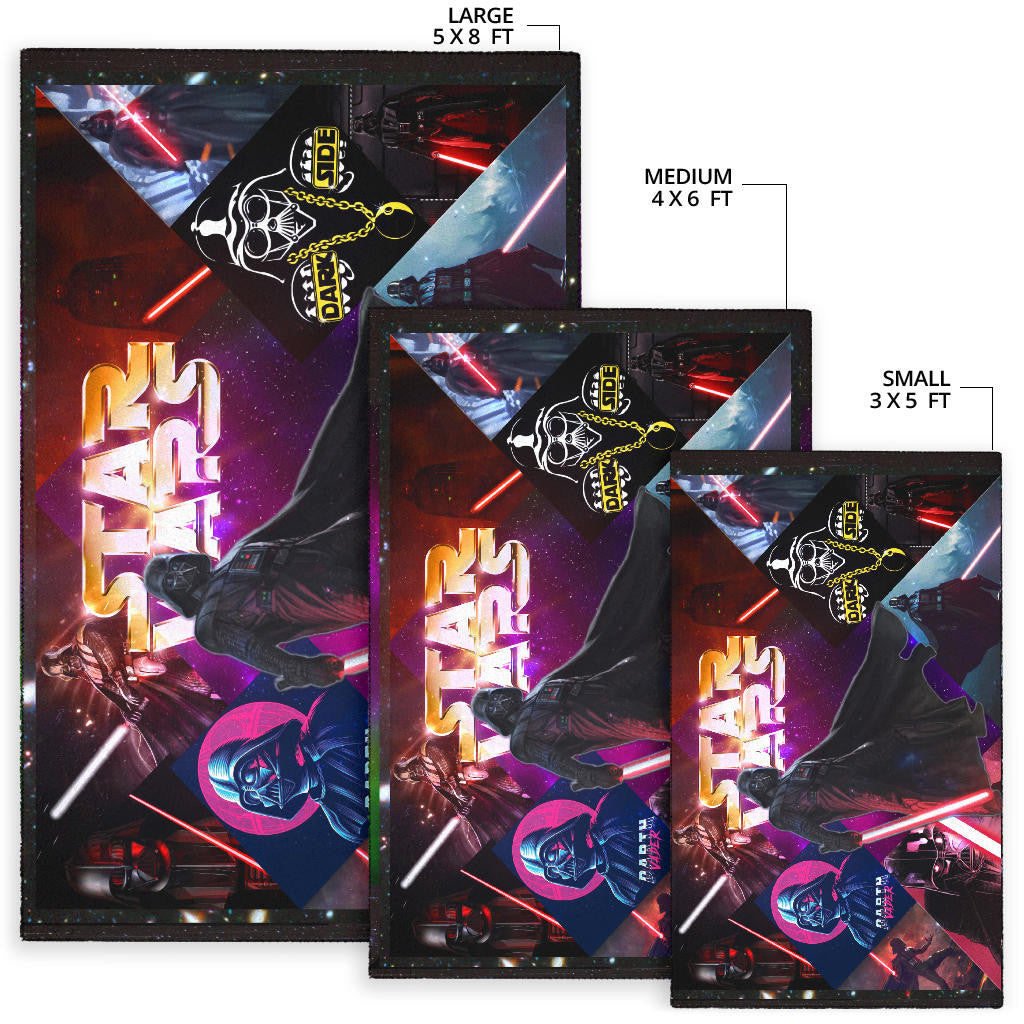Darth Vader Star Wars Area Rug Movie Home Decor Custom For Fans NT051102