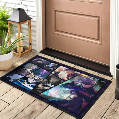Satoru Gojo Jujutsu Kaisen Door Mat Anime Home Decor Custom For Fans NA052001
