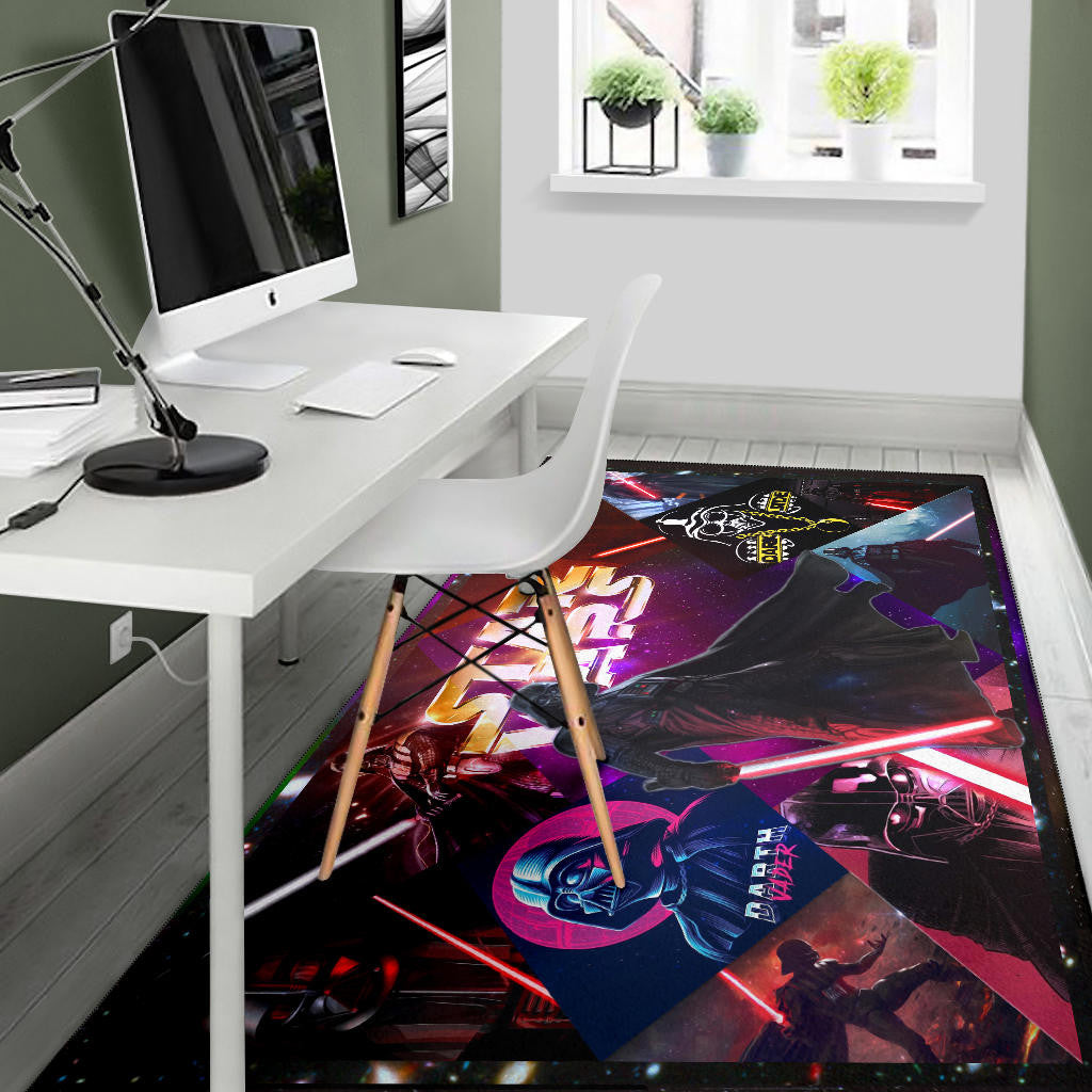 Darth Vader Star Wars Area Rug Movie Home Decor Custom For Fans NT051102