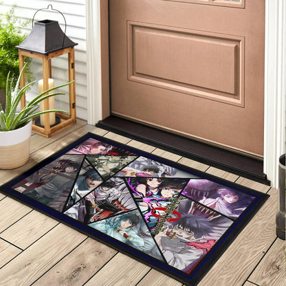 Toge Inumaki And Junpei Yoshino Jujutsu Kaisen Door Mat Anime Home Decor Custom For Fans NA052503