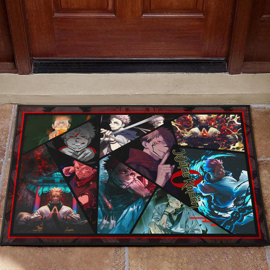 Ryomen Sukuna Jujutsu Kaisen Door Mat Anime Home Decor Custom For Fans NA052303