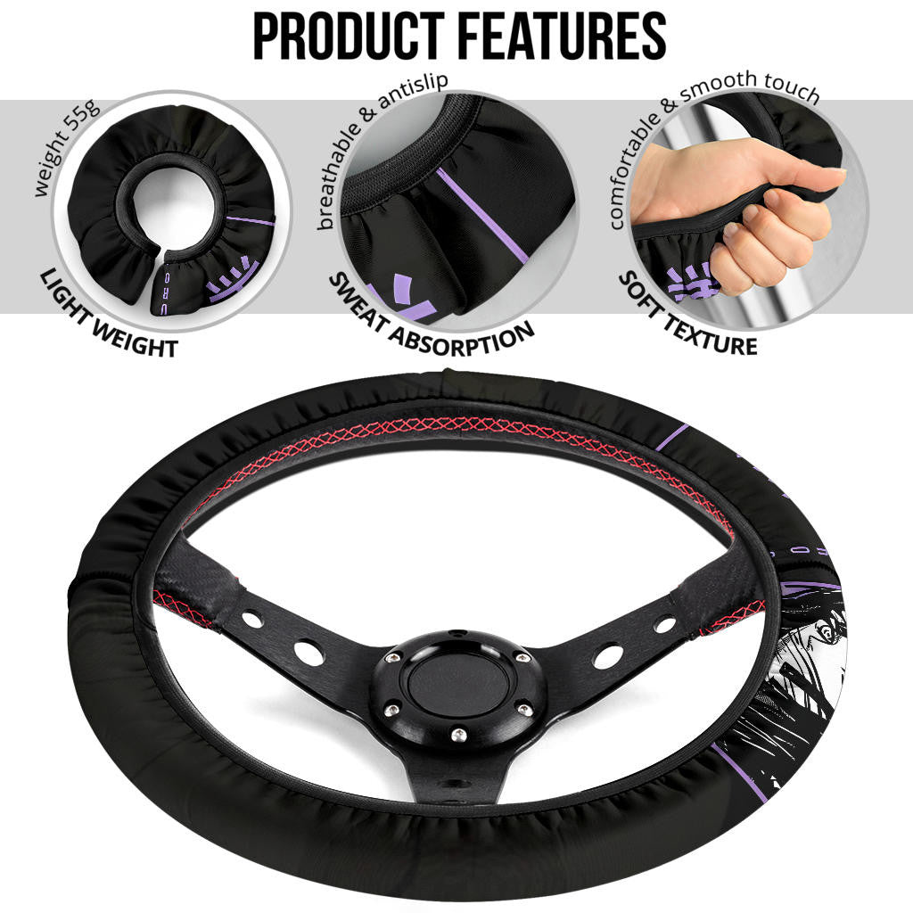 Obanai Iguro Demon Slayer Seat Belt Covers Anime Car Accessories Custom For Fans NA060201
