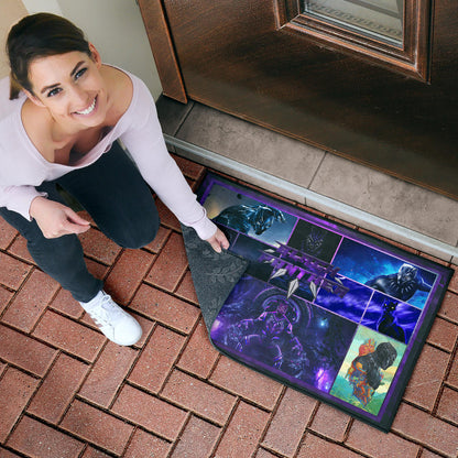 King T'Challa Black Panther Door Mat Movie Home Decor Custom For Fans NT051902