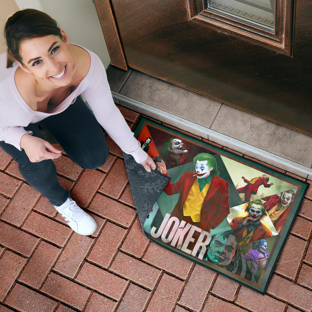 Joker The Clown Door Mat Movie Home Decor Custom For Fans NT051301