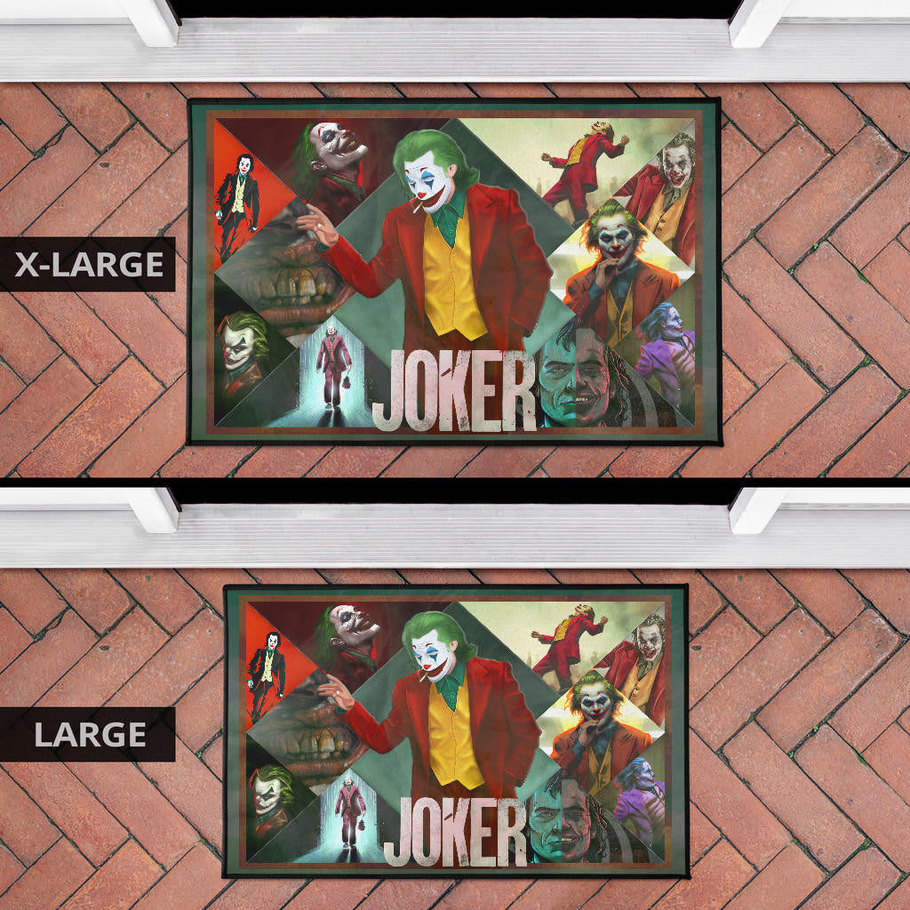 Joker The Clown Door Mat Movie Home Decor Custom For Fans NT051301