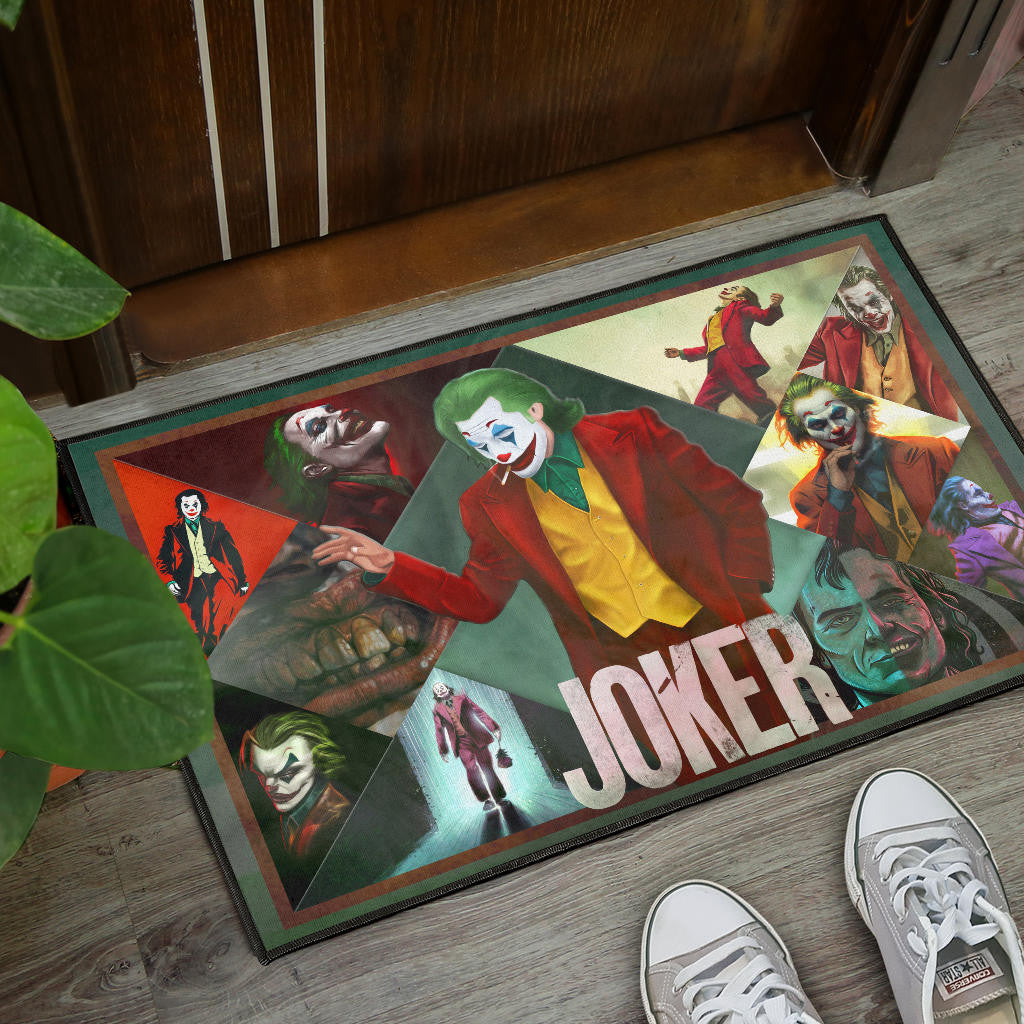 Joker The Clown Door Mat Movie Home Decor Custom For Fans NT051301