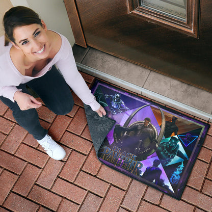 King T'Challa Black Panther Door Mat Movie Home Decor Custom For Fans NT051703