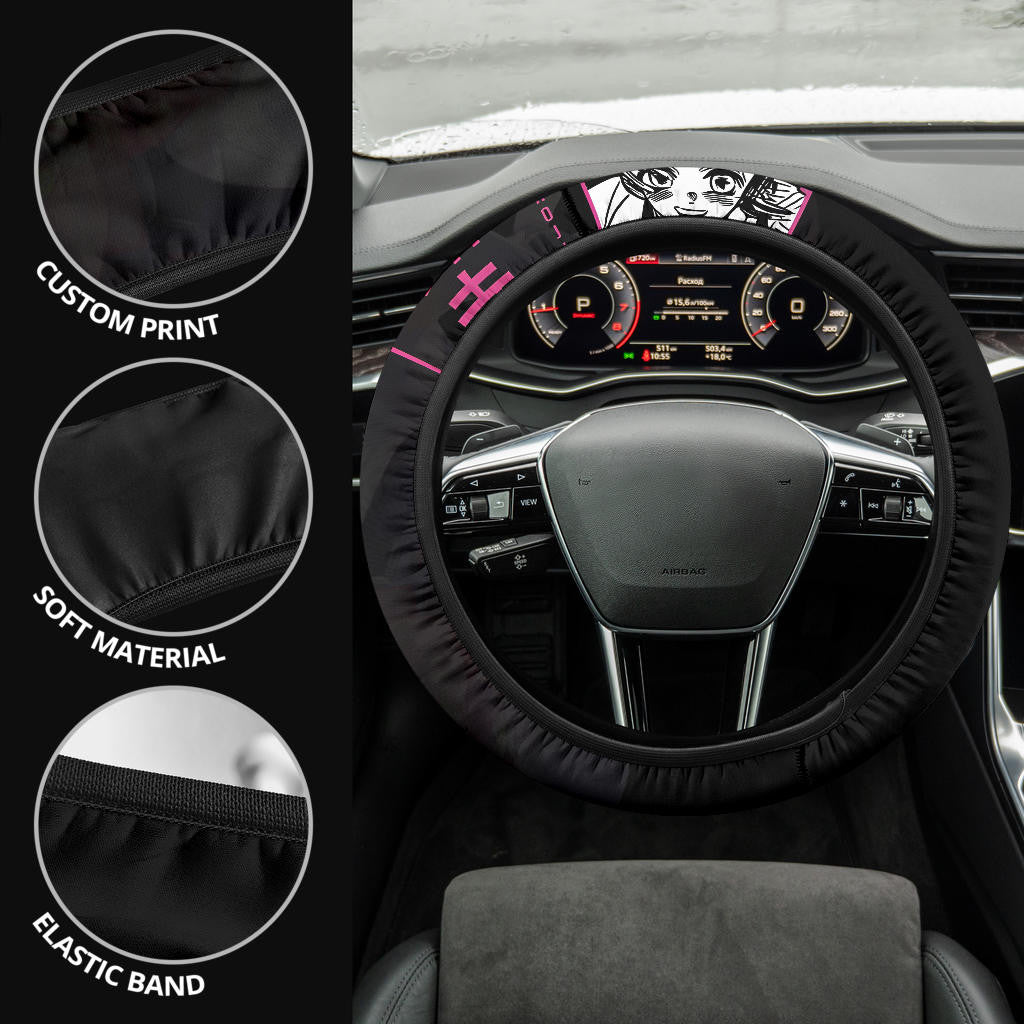 Kanroji Mitsuri Demon Slayer Seat Belt Covers Anime Car Accessories Custom For Fans NA060202