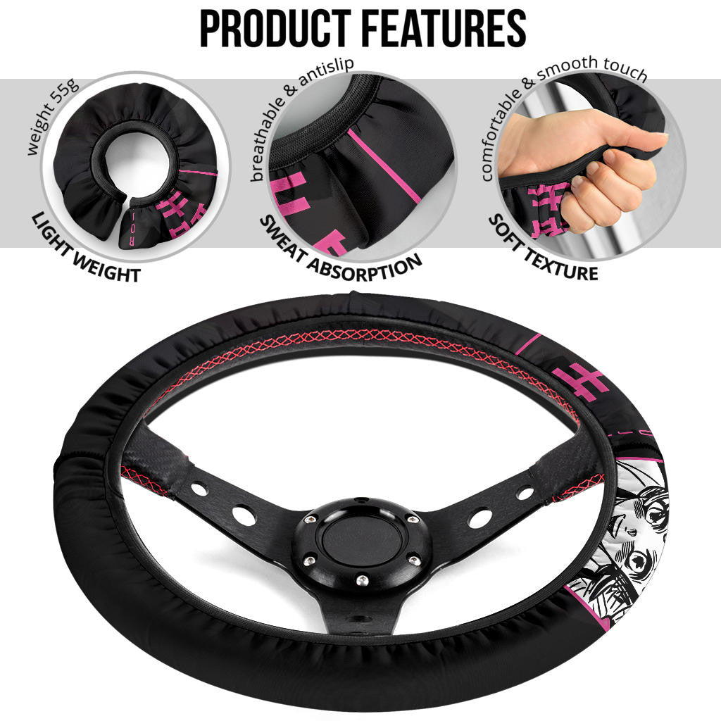 Kanroji Mitsuri Demon Slayer Seat Belt Covers Anime Car Accessories Custom For Fans NA060202