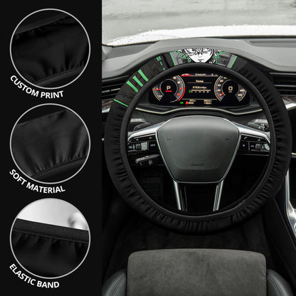 Shinazugawa Sanemi Demon Slayer Seat Belt Covers Anime Car Accessories Custom For Fans NA060203